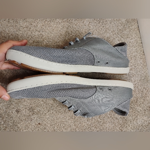 Olukai Men's Size 11M Gray Casual Shoes - Picture 4 of 11
